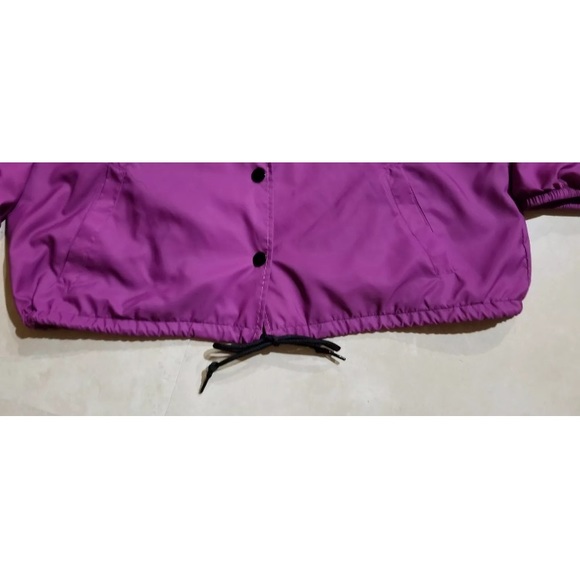 NWOT PINK VS OMBRÉ SNAP BUTTON ADJ COACHES JACKET - Picture 12 of 16